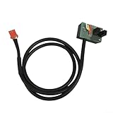 Yhenlovtt Arnés de cables con sensor de velocidad para cinta de correr con inducción magnética de 2 pines y tacómetro de sensor de luz de 3 pines para equipo de fitness (3 pines)