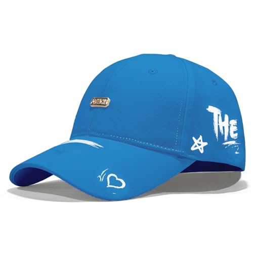 Image of Baseball Cap for Women Men - Adjustable Size Hat | Sun Protection,Colourfast,Moisture Wicking,Ponytail Hole,Wrinkle Free