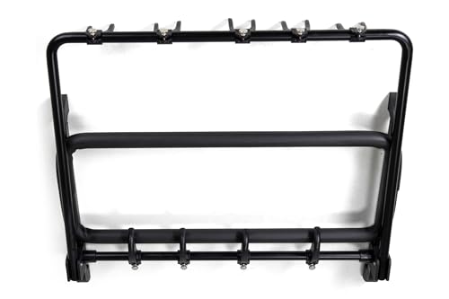 GEWA Support de guitare Multistand noir GS-105B réglable pour 5 instruments