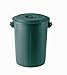 Stefanplast Bidone Porta Immondizie con Coperchio Verde l. 100