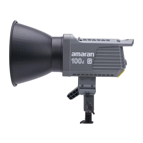 Amaran 100d S COB Light 100W Ultra-High SSI Daylight Bowens Mount Point-source LED 5600K Bluetooth App Control Built-in 8 effetti di luce Alimentazione