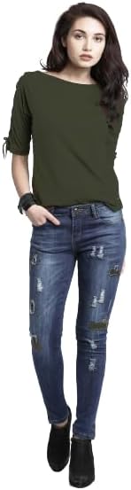 DHRUVI TRENDZWomen's Regular Fit Top
