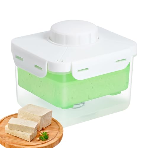 Paneer - Escurridor de acero inoxidable, prensa Paneer, portátil, colador ajustable, prensa para quitar el agua para una mayor firmeza o extra firme, mejor sabor