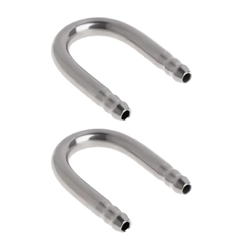 JDIEOQA Raccord de tuyau d'aquarium - En acier inoxydable - Changement d'eau - En métal - CO2