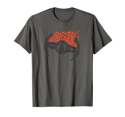 T-shirt Star Wars Darth Vader avec cœurs de la Saint-Valentin pour fan de l'Empire