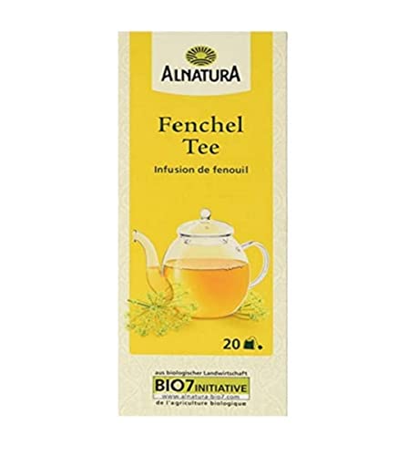 Alnatura Bio Fenchel Tee, 20 Beutel, 50g , 20 Stück (1er Pack)