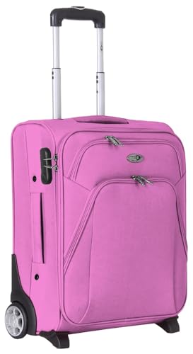 CABIN 5620 Valigia Trolley morbido 55x40x20 2 ruote con chiusura combinazione