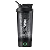 VOLTRX 電動プロテインシェーカーボトル、Merger USB C充電式電動プロテインシェイクミキサー、プロテインシェイクとミールリプレイスメントシェイク用シェーカーカップ、BPAフリー、700ml