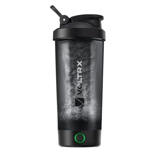 VOLTRX Protein Shaker Flasche, Titanus USB C Wiederaufladbare Elektrische Protein Shake Mixer, Shaker Cups für Proteinshakes und Mahlzeitenersatz Shakes, BPA Frei, 24oz
