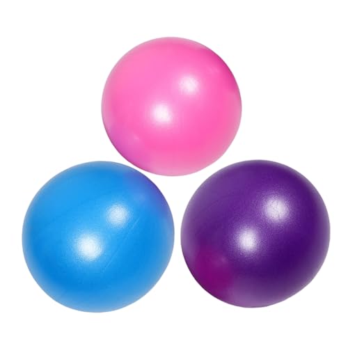 Totority 3 Piezas Pelota De Yoga Pelota De Juguete Pelota De Estabilidad De Entrenamiento Físico Pelota De Ejercicio Pequeña Equipo De Ejercicio De Gimnasio De Polivinilo