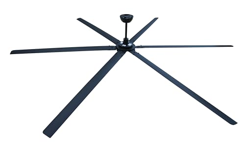 Iliving ILG8HVLS120 120-Inch, 6 Blades Bldc Big Ceiling Fan, High Volume Low Speed Outdoor Fan With Powerful Brushless Dc Motor Reversible Industrial Commercial And Residential thumb #3