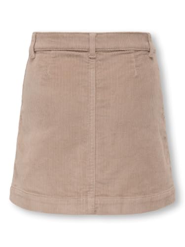 Falda pantalón de pana Only texturizada con cintura alta Noos