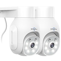 HISEEU HD Camera ホワイト Amazon.com : Hiseeu 5MP 360° Pan Tilt Camera WiFi Security