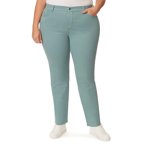 Image of Gloria Vanderbilt Womens Amanda Classic High Rise Tapered Jean Petite