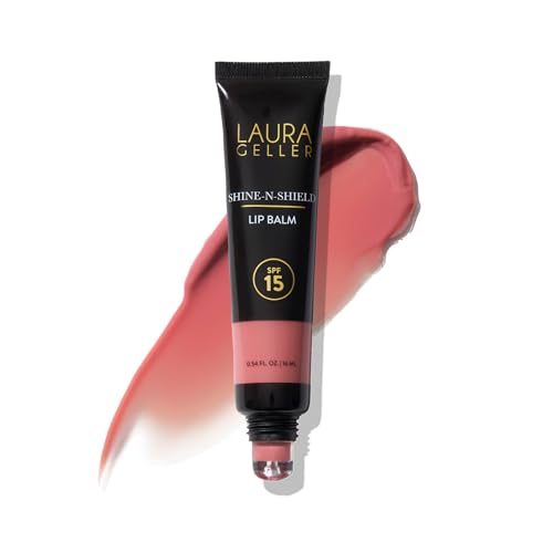 LAURA GELLER NEW YORK Shine-n-Shield ���b�v�N���[�� SPF 15 �T���Z�b�g�T���Y - �O�ɉh�{��^���A������^���A�ی�