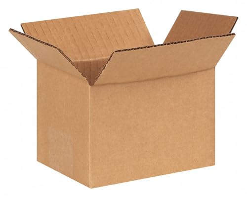 100 6x4x4 Corrugated Box Cardboard Packing Mailing Moving Carton Strong Boxes