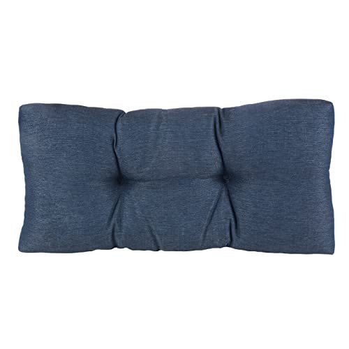 Klear Vu The Gripper Anti-Rutsch Omega-Kissen zur Aufbewahrung von Fenstersitzen, 1 Stück Bankunterlage, 76,2 cm, Indigo Cover