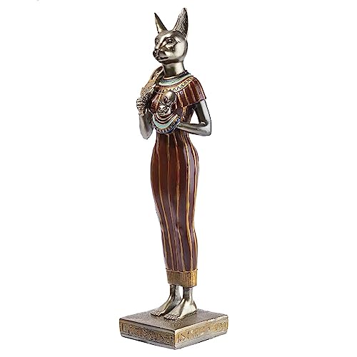 lachineuse   Estatuilla Bastet 31 cm   Diosa egipcia   Estatua decoración egipcia   Figura de Objeto Egipcio   Busto Egipcio   Idea de Regalo Original   Decoración Interior