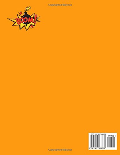 Blank Comic Books For Kids: Cartoon Comic Drawing Panel For Create Your Own Comics, Writing or Sketc