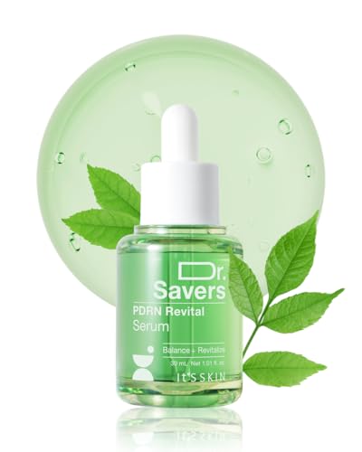 It'S SKIN Dr.Savers Bifida Silky Face Serum 1.01fl.oz, Skin Barrier Repair, Derma Probiotic Serum, Tocopherol, Lightweight, Non-Sticky, Skin Firming and Elasticity, Personalized Korean Skincare