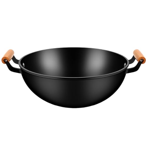 NiuniuLuck ���ؓ� �S�� ���݂̂���̂Ȃ���̗����S�� �[�߂̃V�`���[�畽���^�m���X�e�B�b�N�� IH�Ή� �ƒ�p (36cm,�W�Ȃ�) [���s�A���i]