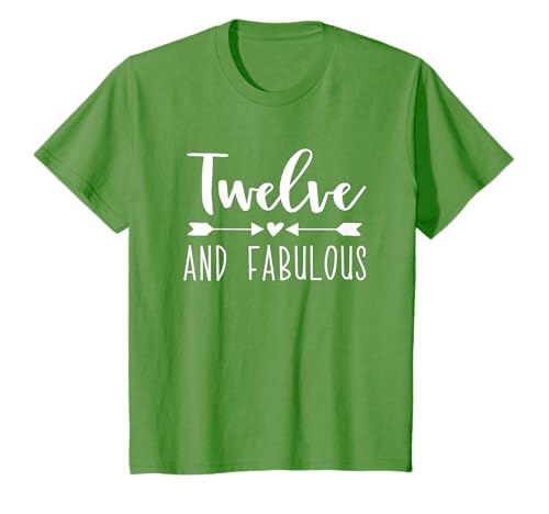 Girl Twelfth Birthday Shirt, 12 Year Old Birthday Girl Tee T-Shirt