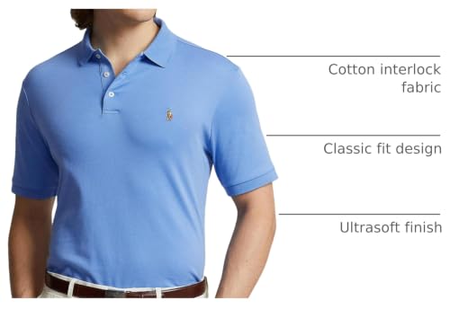 Image of POLO RALPH LAUREN Men's Classic Fit Mesh Polo Shirt