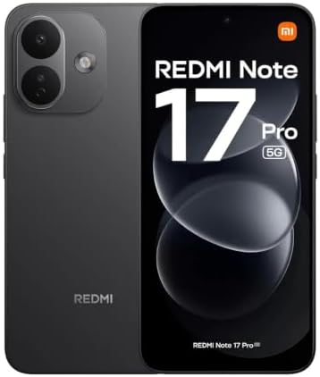 XIAOMI REDMI Note 17 Pro 5G 6G RAM 256G ROM Black