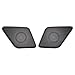 KELEIMAI Car Accessories Fit For Mazda CX50 CX-50 2023 2023 2025 2026 Inner Rear C seat audio cover Trim (Black Titanium) 2PCS Stainless Steel