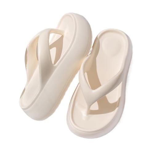 Sandals, Women's Thick Bottom Flip Flops - EVA Beach Slippers, Summer Slide Sandals Womens House Slippers