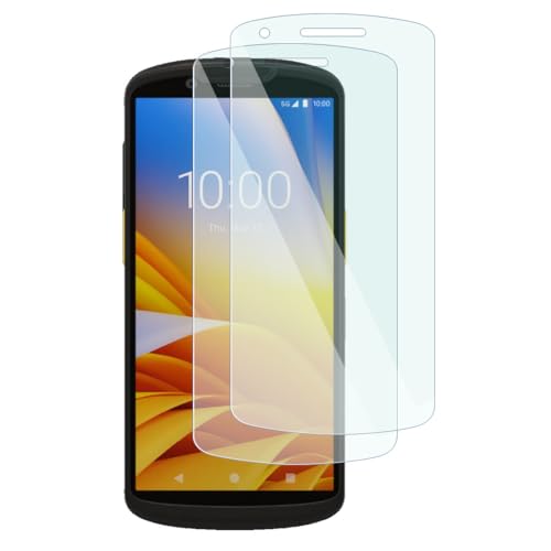 KARYLAX - Flexible Glass Screen Protector, 9H Hardness, Anti-Scratch, Compatible with Zebra Terminal TC27 (Pack of 2)