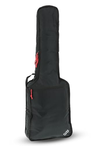 GEWA Guitar Gig Bag Series 103 Electric Guitar, Guitar Bag (tear-proof protection, 3 mm foam padding, practical bag, Cordura 600, adjustable backpack straps), Black