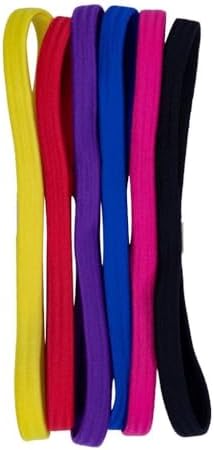 Kit 6/18/36 Faixas Tiara Para Prender o Cabelo Esportes Headband ...