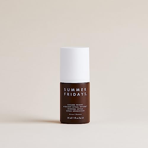 Summer Fridays Midnight Ritual Retinol Serum - Renewal Retinol Serum for Face, Fine Lines & Discoloration - Enriched with Jojoba Oil, Hyaluronic Acid & Niacinamide to Smooth Uneven Texture (1 oz) - Thumbnail 2