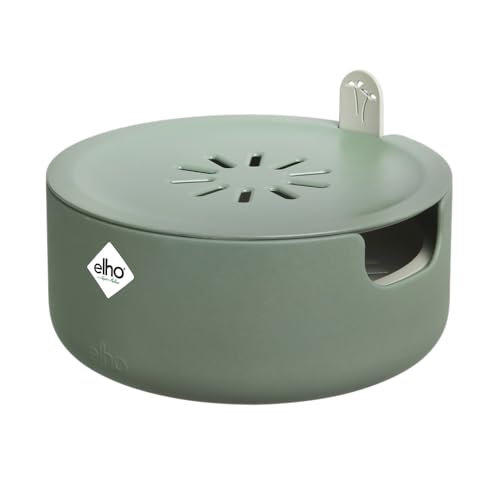 elho Magic Microgreens 17 - Sprouting Kit - diameter 16.8 x H 7.1 cm - Green/Leaf Green, 17 cm