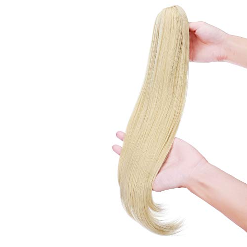 Naturale Estensione Micro Ondulato Coda di Cavallo...