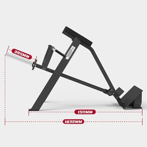 Image of Heavy-Duty Commercial T-Shaped Rowing Machine with Barbell Bar for Back Muscle Training, Chest-Supported Design, Exercise & Weight Training Equipment