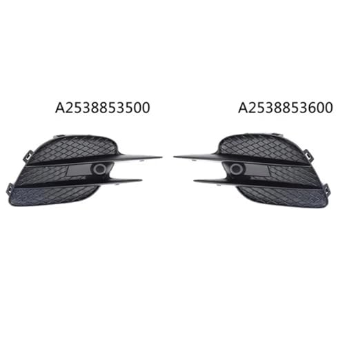 Cubiertas de luz antiniebla con rejilla protectora inferior LH RH para Benz A2538853600 4