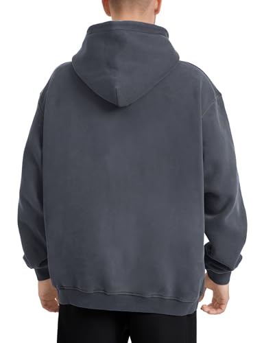 Image of Hatant Oversized Hoodie Sweatshirts for Men Couples Heavyweight Hoodies Pullover Vintage Mens Acid Wash Sweaters Clothes 2026