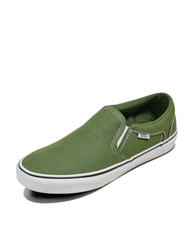 Image of Vans Men's Asher Slip-on Shoe - Comfortable Sneakers for Walking, Fashion & Everyday Wear