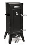 Cuisinart 36” Vertical Propane Smoker, 4 Removable Racks, Spacious BBQ Smoker with Wood and Water Trays, 15,000 BTU Heat for Smoked Meat, Brisket, Jerky, Fish (COS-244C)
