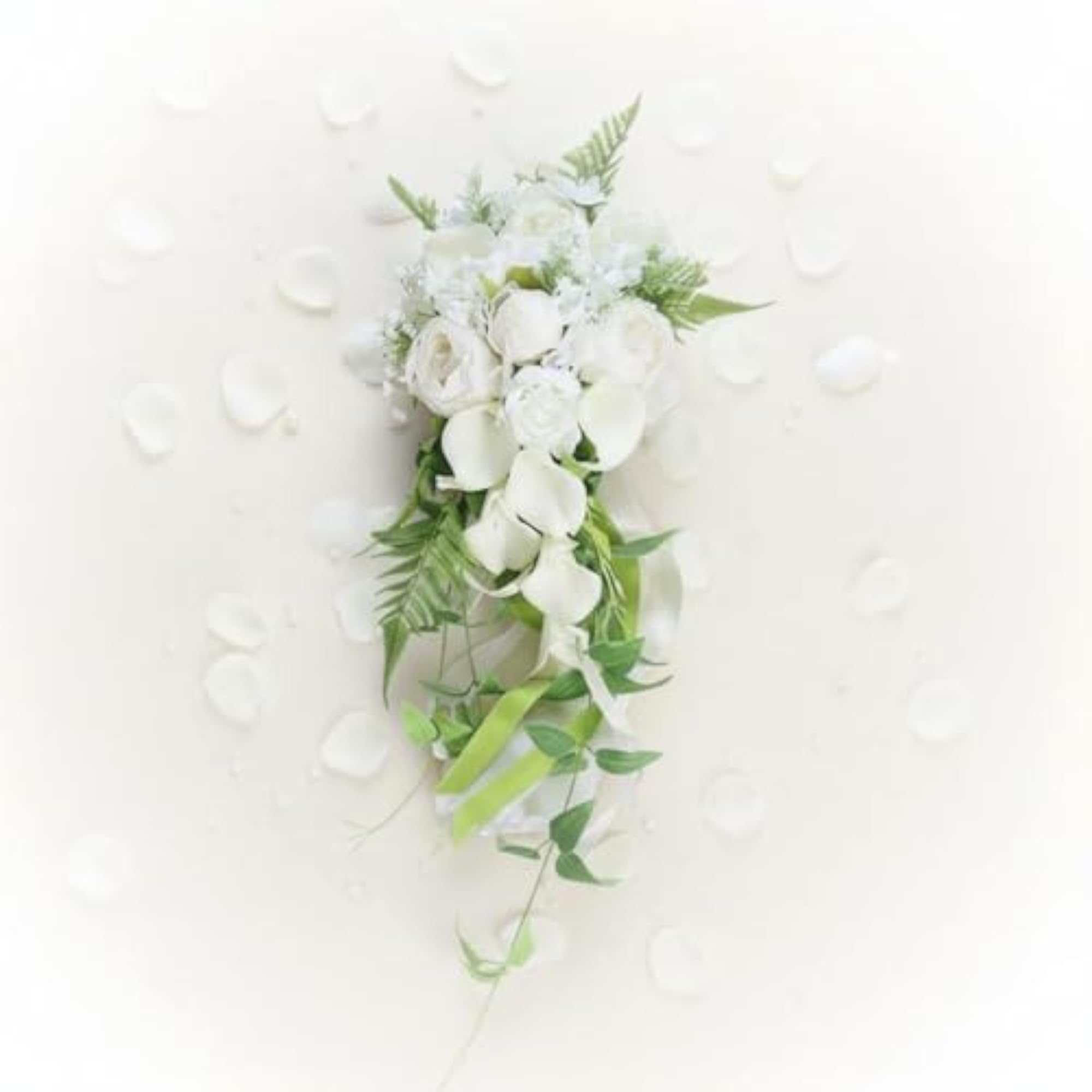 BNF® Extra Long White Calla Lily Arrangement Realistic Flowers