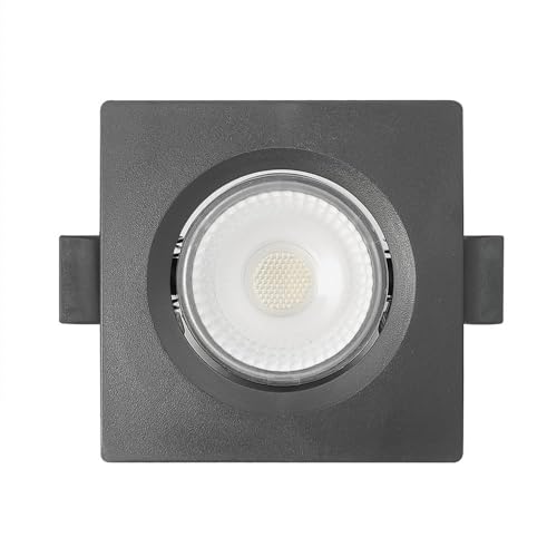 Spot Embutir Quadrado Alltop Led Par30 10w 3000k 45º Preto
