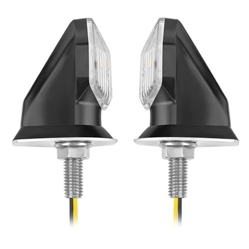Clignotant LED ambre moto 12V universel pour custom et routière