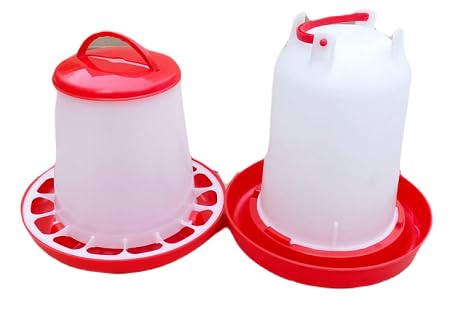 TM&W-Chicken and All Other Birds Feeder and Drinker Qty- (3 LTR Drinker and 3 KG Feeder) (B08L6RZ3RS) Amazon Price History, Amazon Price Tracker