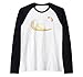 AQUILONE Kitesurf Kiteboarding Kitesurf Surf Vintage Retro Maglia con Maniche Raglan