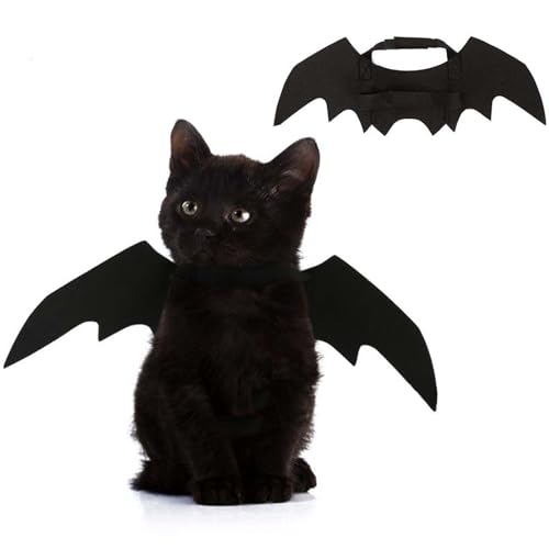 Disfraz Alas de Murciélago para Gatos y Perros Halloween