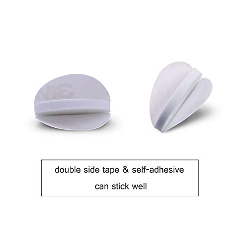 Hendevl HDHDSFT1309US 50Pcs 25 Mm Double Sided Foam Tapes Self-Adhesive Foam Tape White Round Strong Pads Mounting Adhesive Sticky Dots Replacements For Metal Glass Wall Surface Fabrics Mirror Face thumb #1