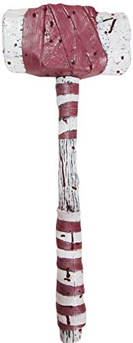 Bloody Clown Giant Hammer Halloween Costume Accessory Horror Prop Decoration - //coolthings.us