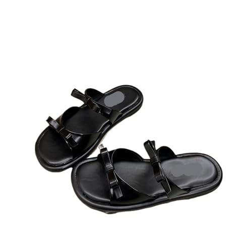 Womens Sandals Flat slippers for women summer versatile open toe one-strap sandals casual outdoor wear